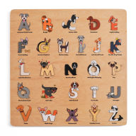 Title: Dog Wooden Alphabet Puzzle, Author: Beck Feiner