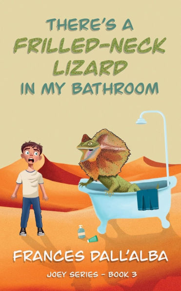 There's A Frilled-Neck Lizard My Bathroom