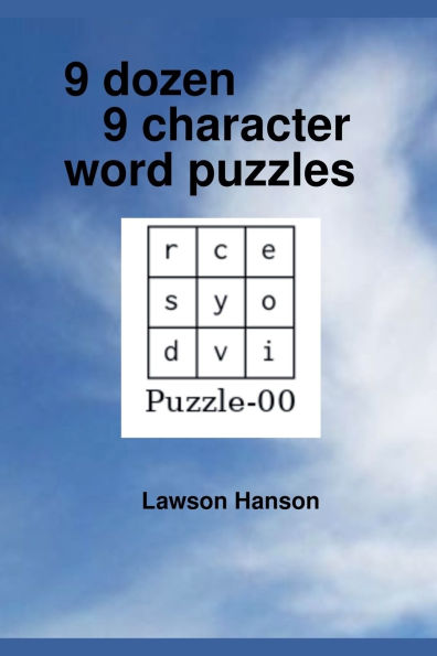9 dozen character word puzzles