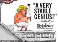 Title: A Very Stable Genius: @realDonaldTrump, Author: Mike Luckovich