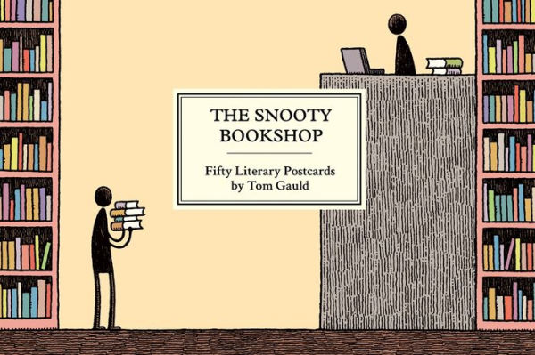 The Snooty Bookshop: Fifty Literary Postcards by Tom Gauld