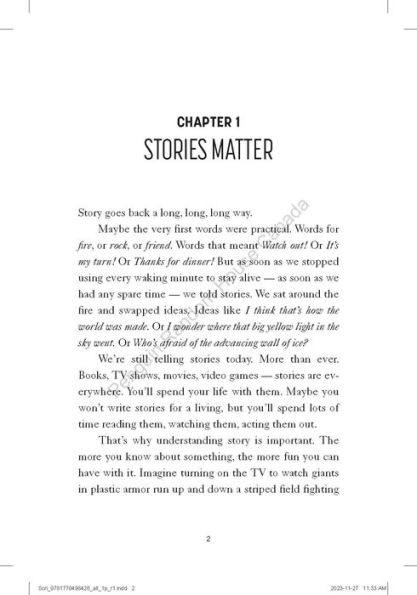 Your Story Matters: A Surprisingly Practical Guide to Writing