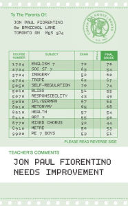 Title: Needs Improvement, Author: Jon Paul Fiorentino