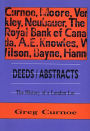 Deeds / Abstracts: The History of a London Lot