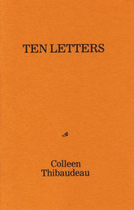 Title: Ten Letters, Author: Colleen Thibaudeau