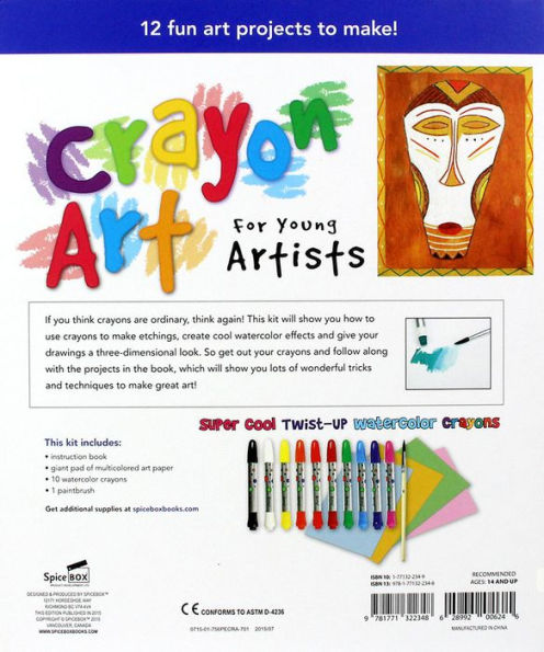 Crayon Art for Young Artists