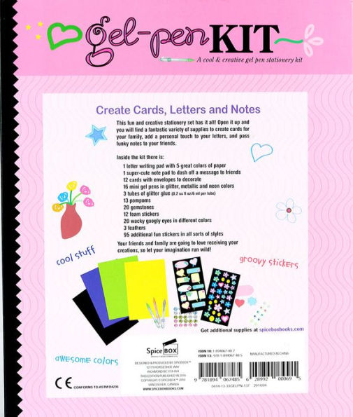 Gel-Pen Kit: A Cool & Creative Stationery Kit (Kits for Kids