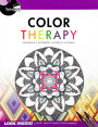 Color Therapy: 50 anti-stress coloring pages + 5 art markers