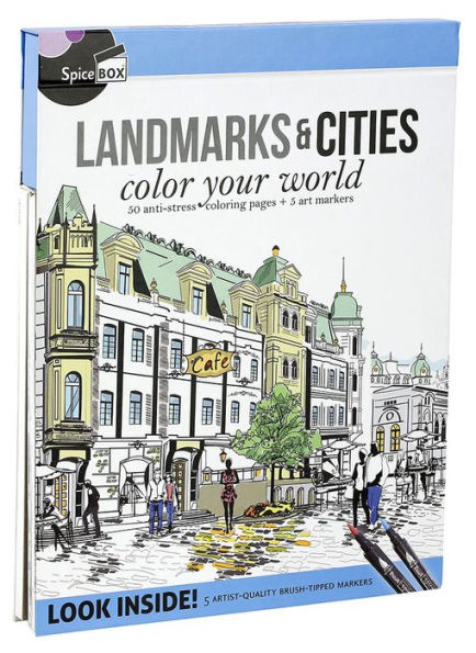 Landmarks & Cities: Color Your World
