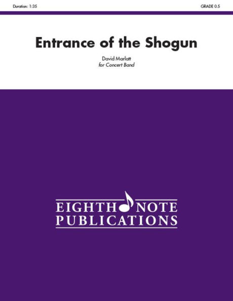 Entrance of the Shogun: Conductor Score & Parts