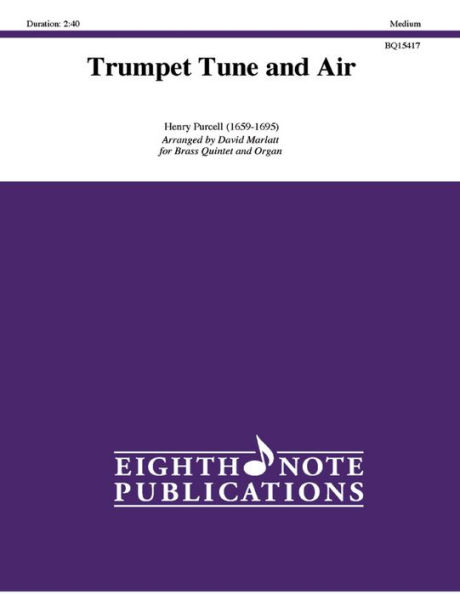 Trumpet Tune and Air: Score & Parts