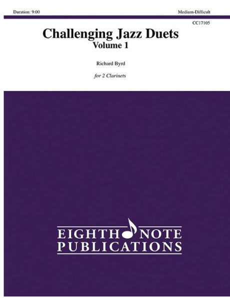 Challenging Jazz Duets, Vol 1: 2 Clarinets, Part(s)