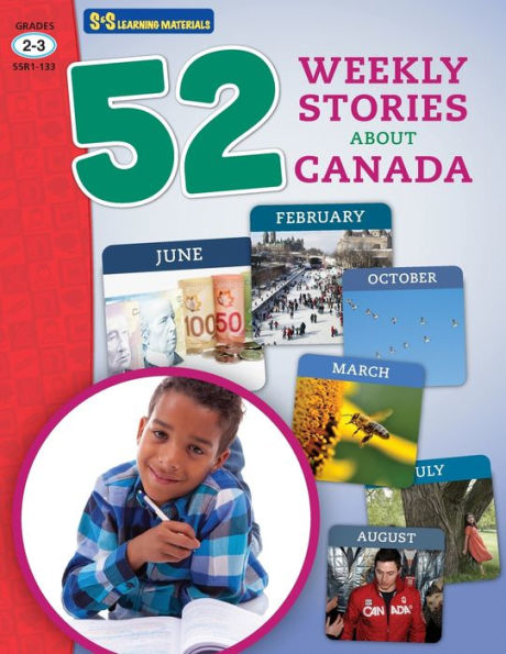 52 Weekly Nonfiction Stories About Canada Grades 2-3