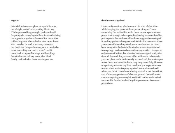 Starlight She Becomes: Poems