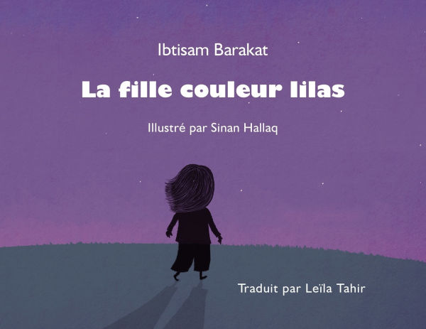 La fille couleur lilas