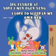 Title: I Love to Sleep in My Own Bed (Danish English Bilingual Book for Kids), Author: Shelley Admont