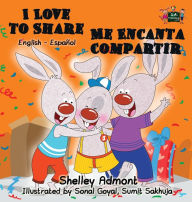 Title: I Love to Share Me Encanta Compartir: English Spanish Bilingual Book, Author: Shelley Admont