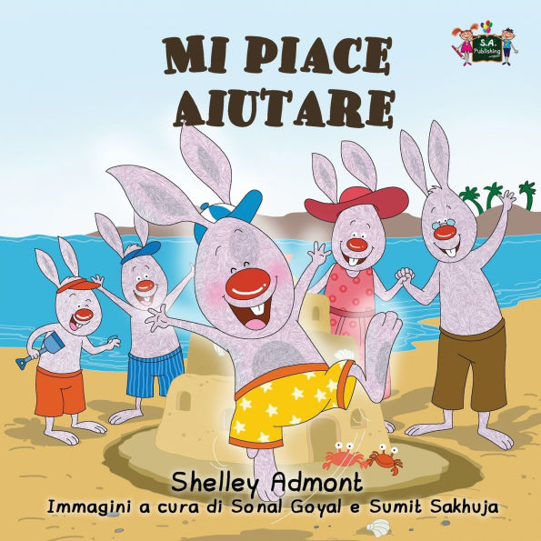 Mi piace aiutare: I Love to Help (Italian Edition)