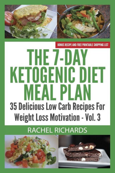 The 7-Day Ketogenic Diet Meal Plan: 35 Delicious Low Carb Recipes For Weight Loss Motivation
