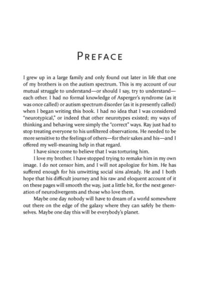 Dispatches from Ray's Planet: A Journey through Autism