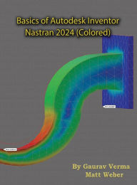 Title: Basics of Autodesk Inventor Nastran 2024, Author: Gaurav Verma