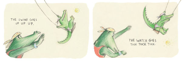 What Does Little Crocodile Say At the Beach?