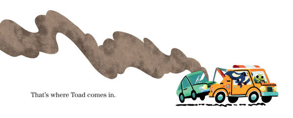 Towed by Toad