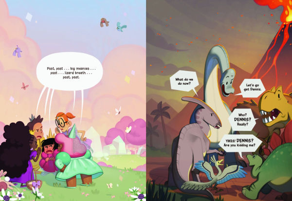 Princesses Versus Dinosaurs