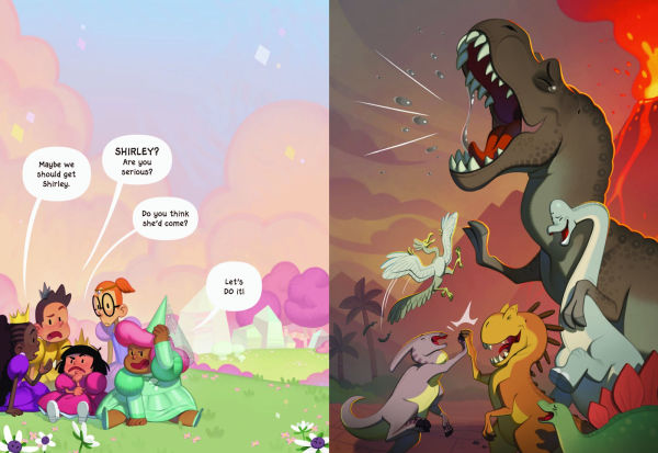 Princesses Versus Dinosaurs
