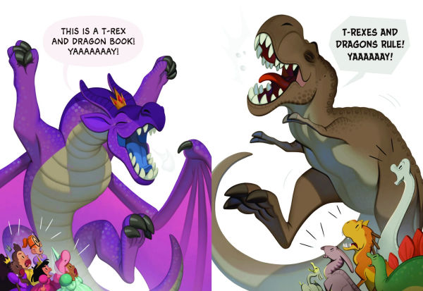 Princesses Versus Dinosaurs