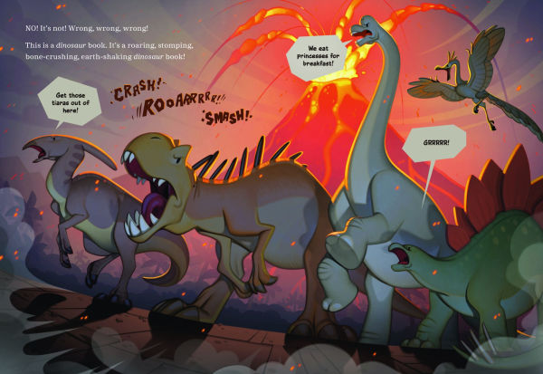 Princesses Versus Dinosaurs