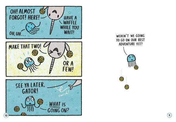 A Waffle Lot of Love! (A Narwhal and Jelly Book #10)
