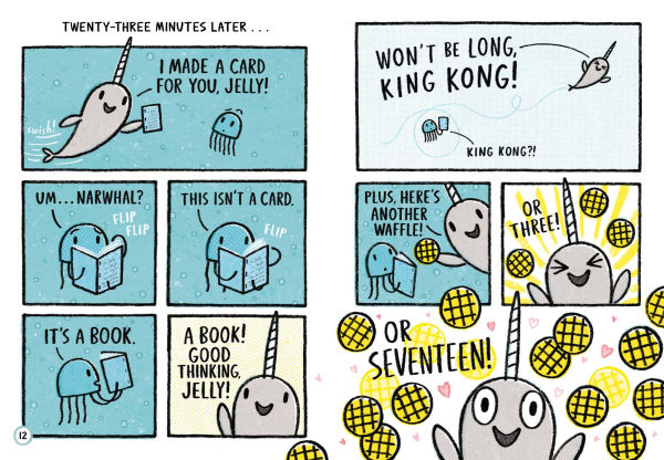 A Waffle Lot of Love! (A Narwhal and Jelly Book #10)