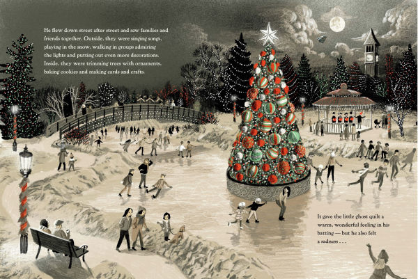 The Little Ghost Quilt's Winter Surprise