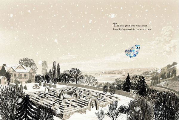 The Little Ghost Quilt's Winter Surprise