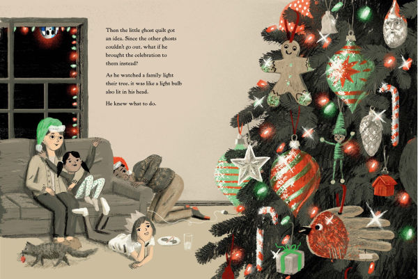 The Little Ghost Quilt's Winter Surprise