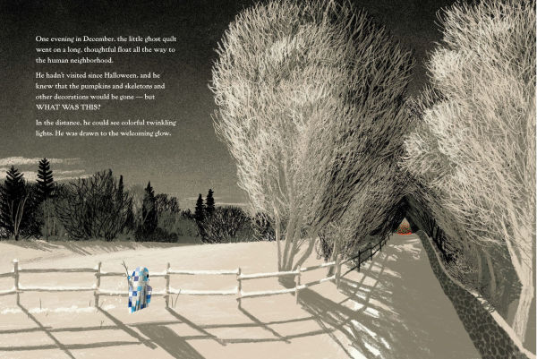 The Little Ghost Quilt's Winter Surprise