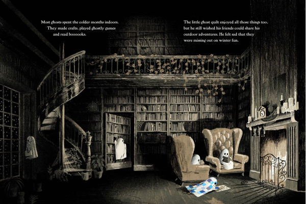 The Little Ghost Quilt's Winter Surprise