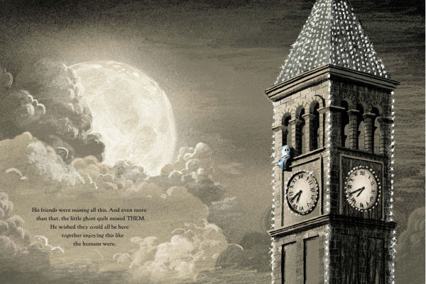 The Little Ghost Quilt's Winter Surprise