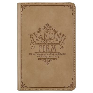 Standing Firm Faux Leather Devotional