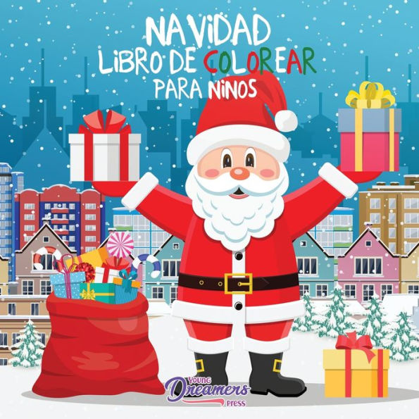 Navidad libro de colorear para niï¿½os: Para niï¿½os de 4 a 8 aï¿½os