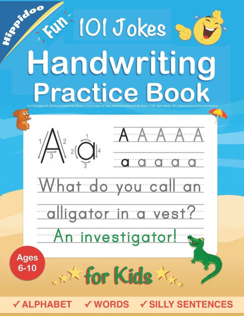 Handwriting Practice Books For Kids