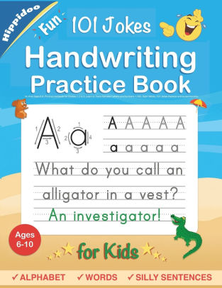 Handwriting Practice Book for Kids Ages 6-8: Printing workbook for