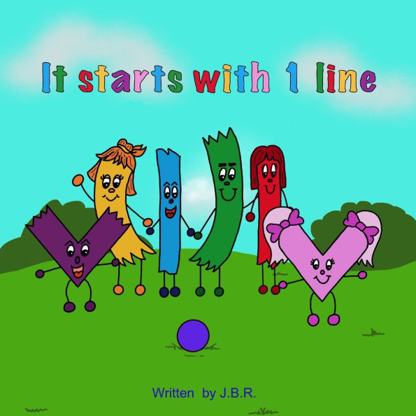 It Starts with 1 line.