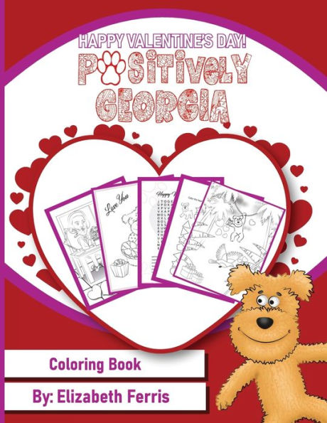 Happy Valentine's Day! Positively Georgia: Coloring Book
