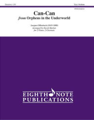 Pdf electronic books free download Can-Can: From Orpheus in the Underworld (2 Flutes, 2 Clarinets), Conductor Score & Parts