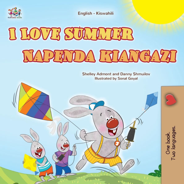 I Love Summer (English Swahili Bilingual Children's Book)