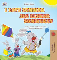 Title: I Love Summer (English Danish Bilingual Children's Book), Author: Shelley Admont