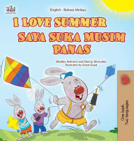 Title: I Love Summer (English Malay Bilingual Children's Book), Author: Shelley Admont