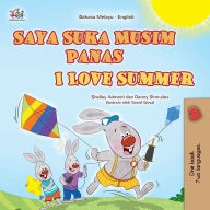 Title: I Love Summer (Malay English Bilingual Children's Book), Author: Shelley Admont